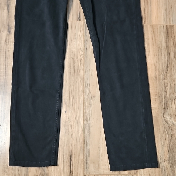7 For All Mankind Slimmy Luxe Performance Men's Black Jeans 30 - Picture 13 of 16
